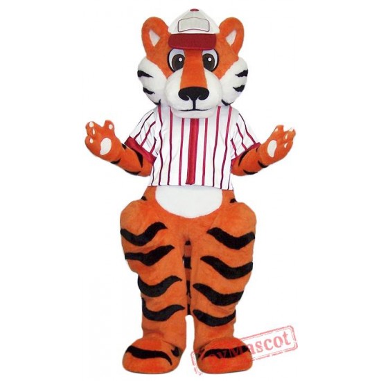 College Sport Tiger Mascot Costume