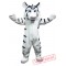 White Tiger Mascot Costume Adult Costume