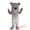 Grey Bulldog Lightweight Mascot Costume