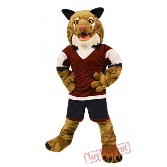 College Wildcat Mascot Costume