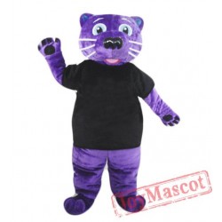 Purple Panther Mascot Costume Animal Costume For Adult