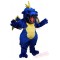 Blue Dinosaur Dragon Mascot Costume