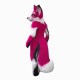 Rose Fox Fursuit Mascot Costume