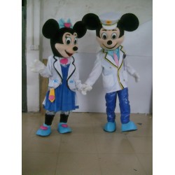 Mickey & Minnie Mouse Mascot Costume