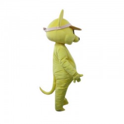 Yellow Mouse Mascot Costume