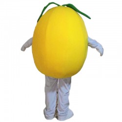 Yellow Pear Mascot Costume