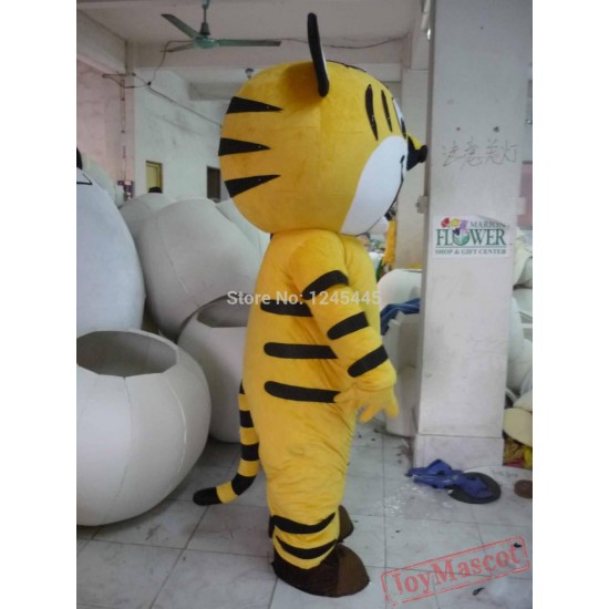 Big Tiger Mascot Costume Adult Tiger Costume