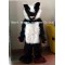 Black & White Wolf Costume Fur Wolf Mascot Costume