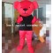 Bear Costume Adult Red Bear Mascot Costume