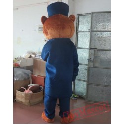 Police Ted Mascot Costume Adult Ted Costume