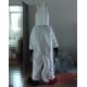White Unicorn With A Tail Mascot Costume Adult Unicorn Mascot