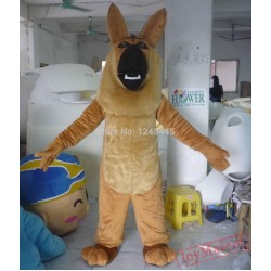 Adult Mascot Costume Wolf Mascot Costume