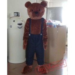Cool Teddy Bear Costume Adult Teddy Bear Mascot Costume