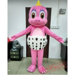 Pink Dino Mascot Dino Costume Dino Mascot Costume For Adult