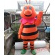 Adult Orange Bee Mascot Costume