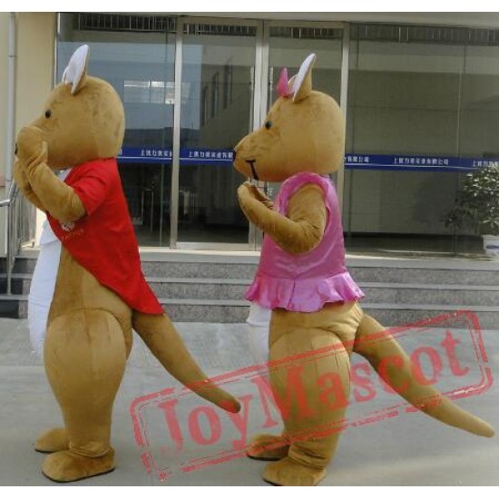 Kangaroo Mascot Costume For Adults