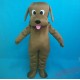Brown Plush Dog Mascot Costume For Adult