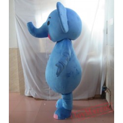 Blue Elephant Mascot Costumes For Adults