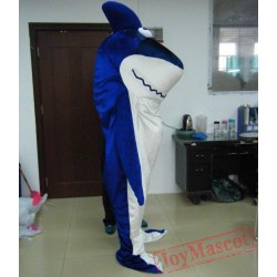 Adult Blue Shark Mascot Costume