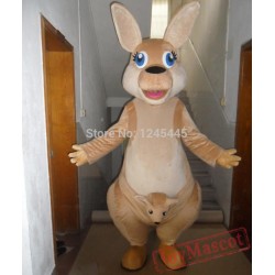 Handmade Plush Material Mascot Kangaroo Costume