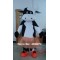 Milk Cow In Ballet Mascot Costume For Adult