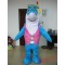 Blue Shark Mascot Costume For Adult
