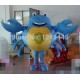 Carnival Adult Blue Crab Mascot Costume
