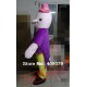 Plush Pink Abult Dolphin Mascot Costume