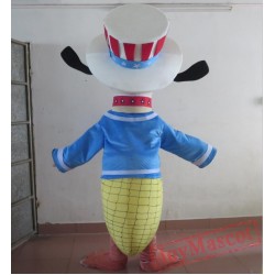 Funny Us Corn Dog Mascot Costume For Adult