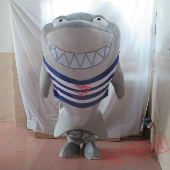 Big Grey Shark Mascot Costume Whale Mascot Costume For Adults