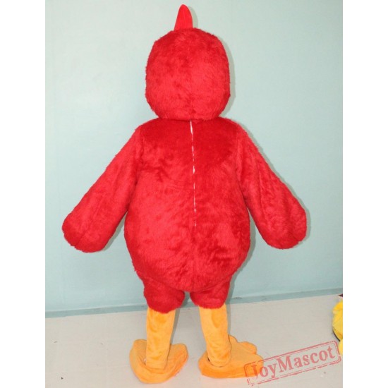 Animal Red Chicken Mascot Costume