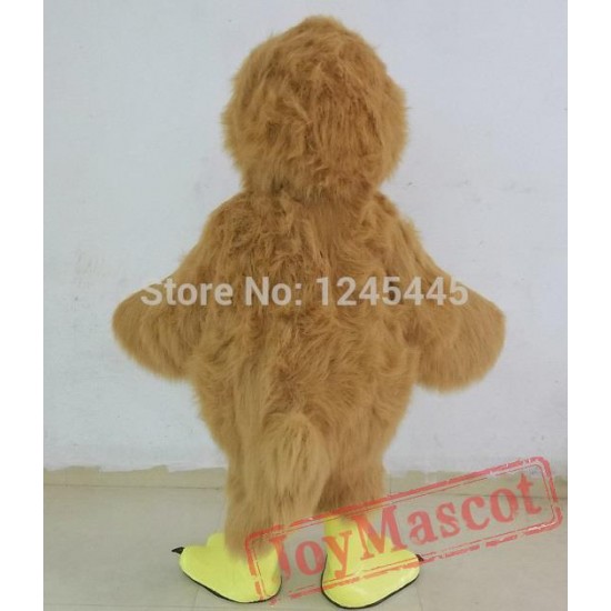 Brown Chicken Mascot Costume Adult Chicken Costume