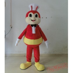 Adult Red Bee Mascot Costume Adult Bee Costume