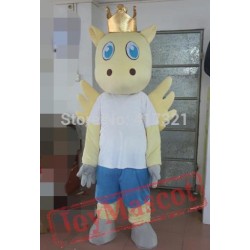 Angel Cow Mascot Costume For Adults Cow Costume