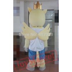 Angel Cow Mascot Costume For Adults Cow Costume