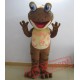 Brown Frog Mascot Costume For Adults Frog Mascot