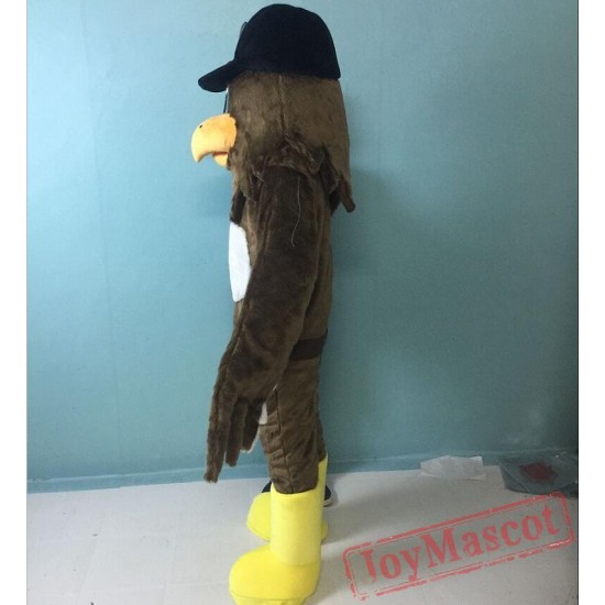 Happy Eagle Mascot Costume Adult Eagle Costume