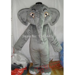 Grey Elephant Costume Adult Elephant Mascot Costume