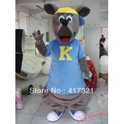 Mascot Adult Kangaroo Mascot Costume