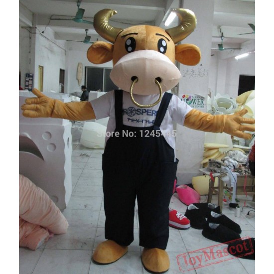Cow Animal Mascot Cow Costume New Adult Cow Mascot Costume For Adult