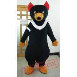 Mascot Costume Black Adult Mouse Costume