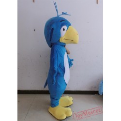 Blue Children Bird Mascot Costume Bird Costume