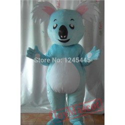 Adult Blue Koala Costume Mascot