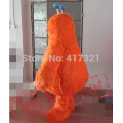 Furry Orange Bear Mascot Costume Adult Bear Mascot Costume
