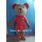 Adult Ted Bear Mascot Costume