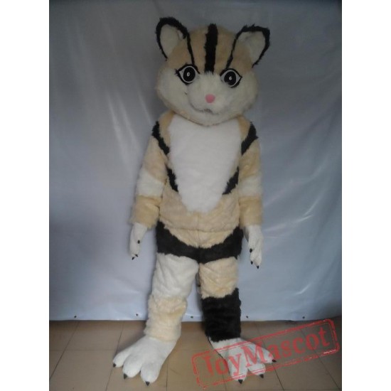 Smart Cat Mascot Costume Adult Cat Costume