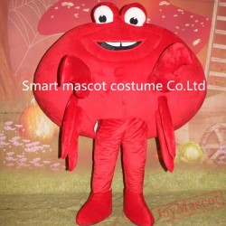 Costume Mascot Red Crab Mascot Costume For Adult