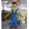 Happy Bunny Mascot Costume For Adult