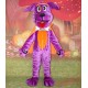Purple Dog Mascot Costume Adult Dog Costume