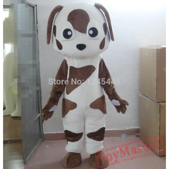 Dog Mascot Costume Adult Spotted Dog Costume
